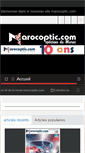 Mobile Screenshot of marocoptic.com